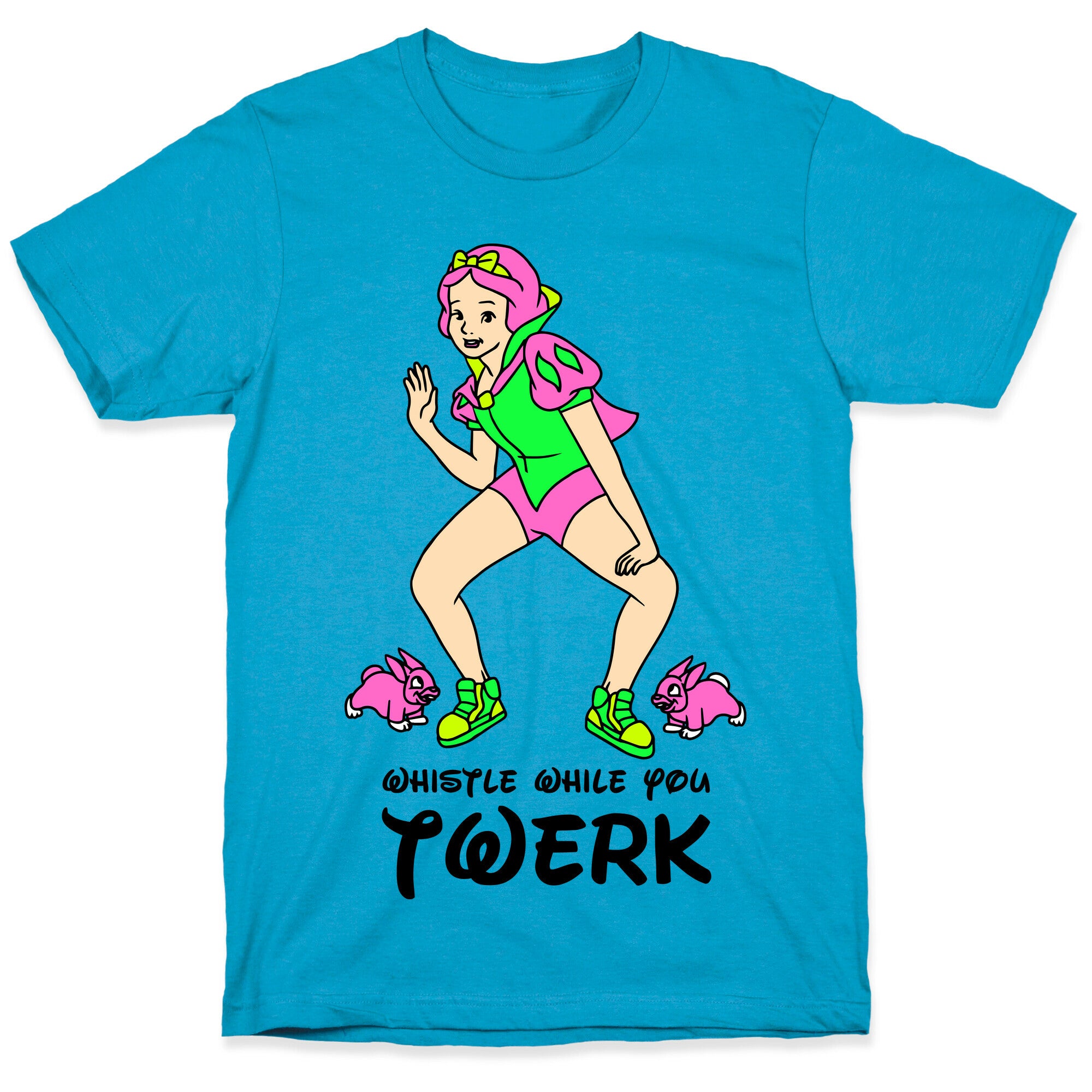 Whistle While You Twerk Unisex Triblend Tee